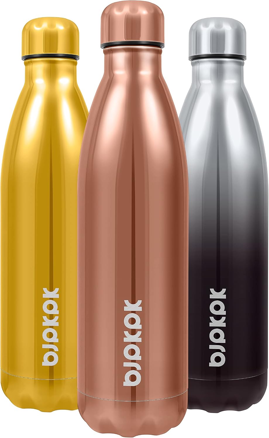 25 oz Insulated Stainless Steel Water Bottle, Metal Sports Flask