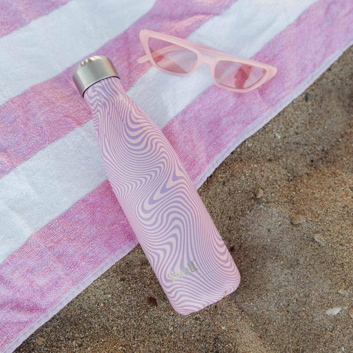 Stainless Steel Water Bottle, 25oz, Azurite, Triple Layered Vacuum Insulated Containers Keeps Drinks Cold for 48 Hours and Hot for 24, BPA Free, Perfect for On the Go