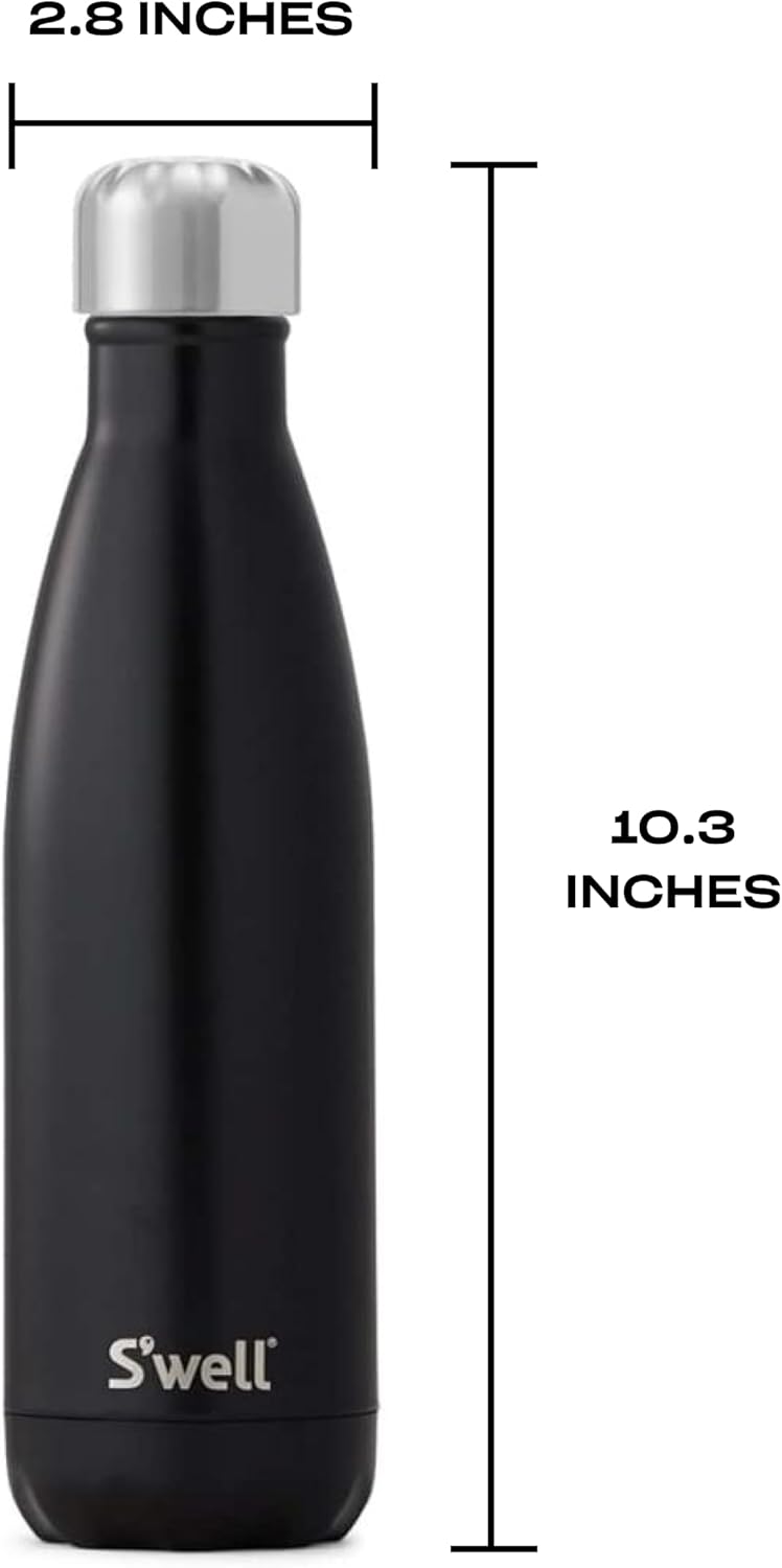 Stainless Steel Water Bottle, 25oz, Azurite, Triple Layered Vacuum Insulated Containers Keeps Drinks Cold for 48 Hours and Hot for 24, BPA Free, Perfect for On the Go