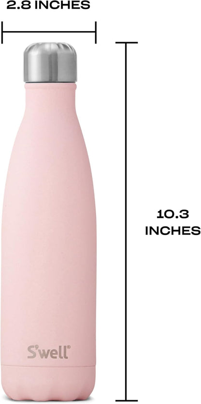Stainless Steel Water Bottle, 25oz, Azurite, Triple Layered Vacuum Insulated Containers Keeps Drinks Cold for 48 Hours and Hot for 24, BPA Free, Perfect for On the Go