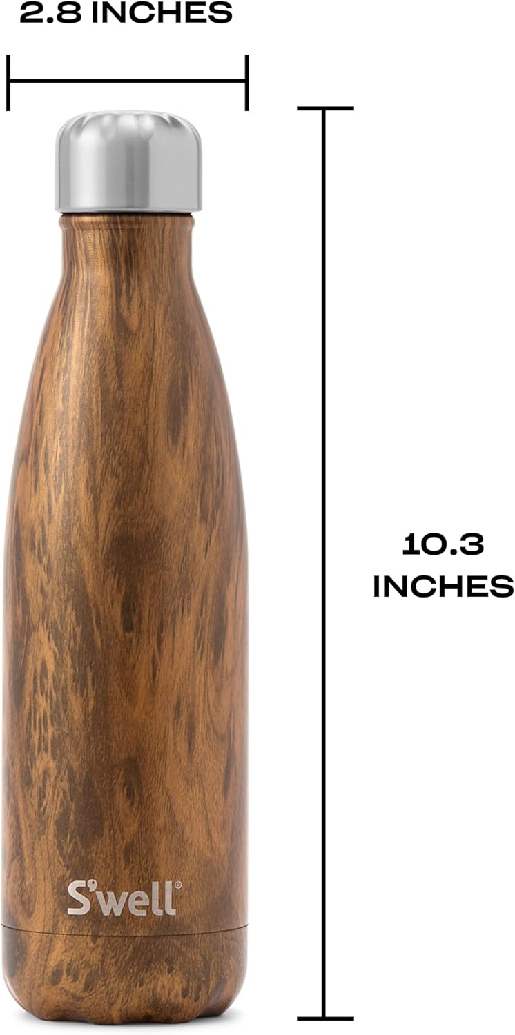 Stainless Steel Water Bottle, 25oz, Azurite, Triple Layered Vacuum Insulated Containers Keeps Drinks Cold for 48 Hours and Hot for 24, BPA Free, Perfect for On the Go