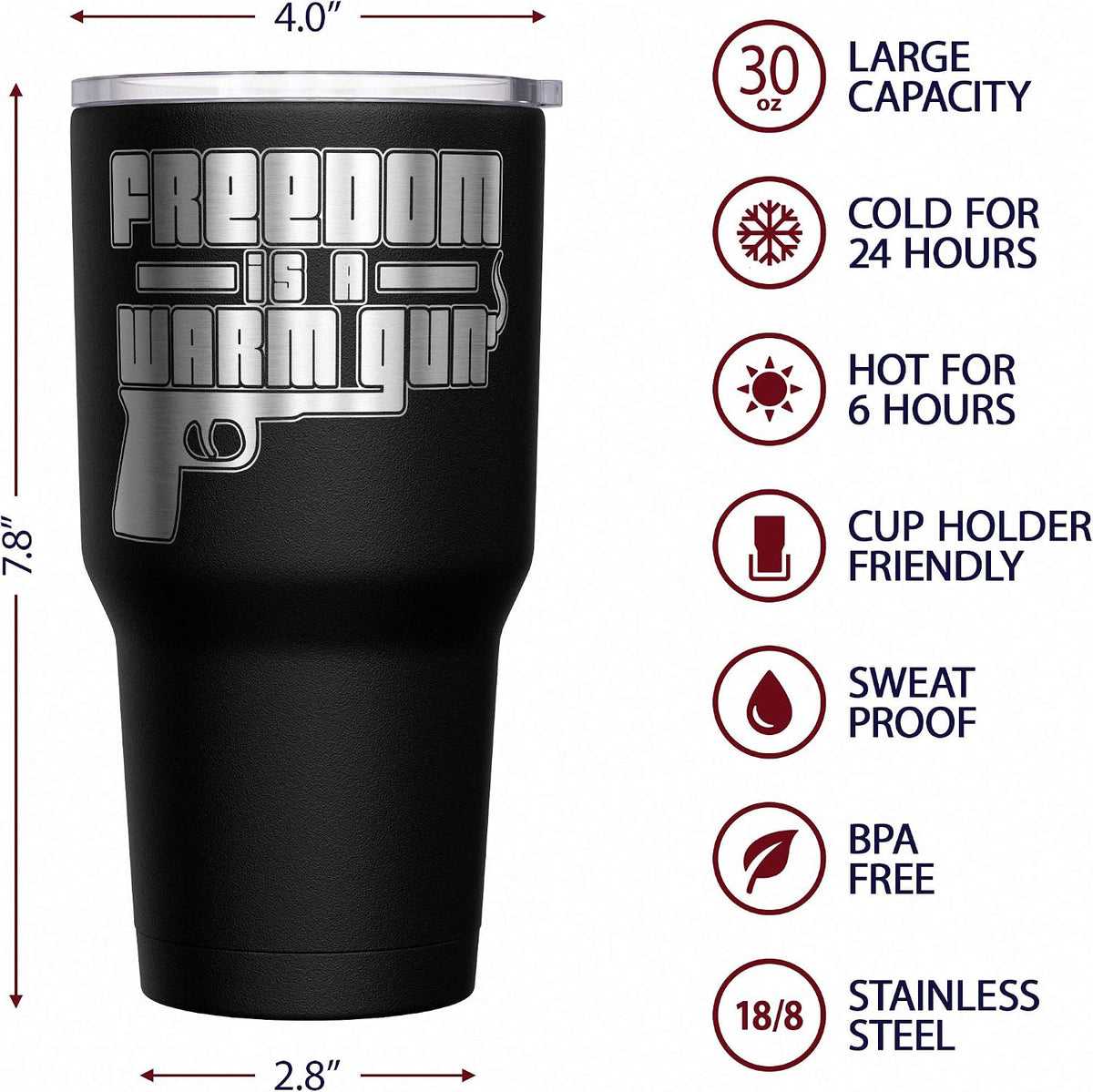 Born To Fish - Forced To Work - Fishing Travel Mug - American Flag Coffee Travel Mug - Dad Fishing Tumbler - Double Insulated Tumbler - 30 oz - Colors A