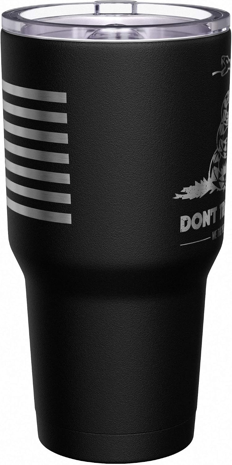 Born To Fish - Forced To Work - Fishing Travel Mug - American Flag Coffee Travel Mug - Dad Fishing Tumbler - Double Insulated Tumbler - 30 oz - Colors A