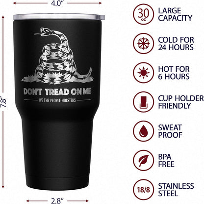 Born To Fish - Forced To Work - Fishing Travel Mug - American Flag Coffee Travel Mug - Dad Fishing Tumbler - Double Insulated Tumbler - 30 oz - Colors A