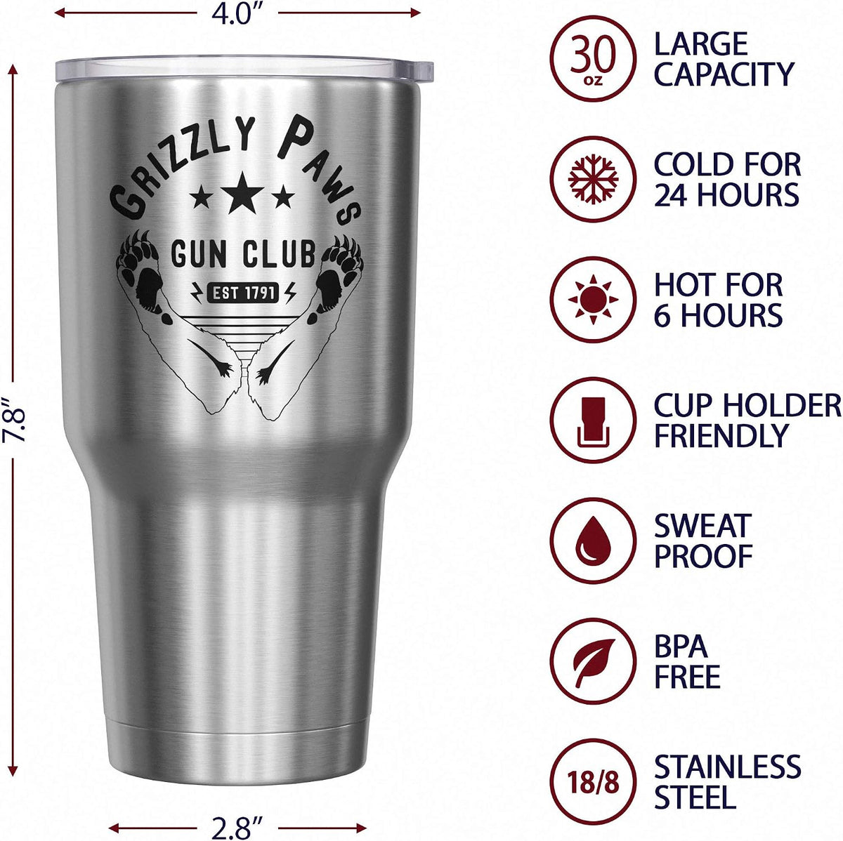 Born To Fish - Forced To Work - Fishing Travel Mug - American Flag Coffee Travel Mug - Dad Fishing Tumbler - Double Insulated Tumbler - 30 oz - Colors A