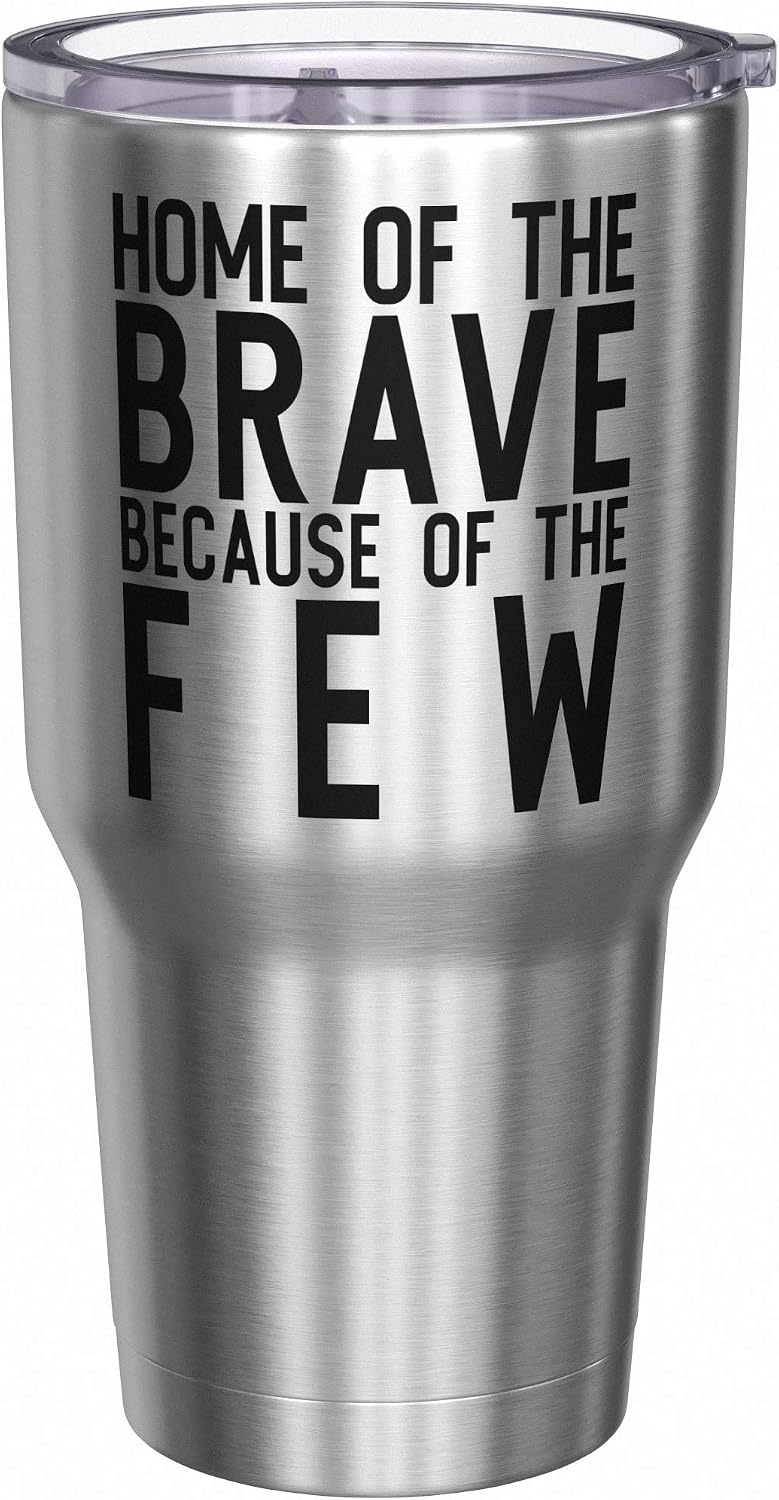 Born To Fish - Forced To Work - Fishing Travel Mug - American Flag Coffee Travel Mug - Dad Fishing Tumbler - Double Insulated Tumbler - 30 oz - Colors A