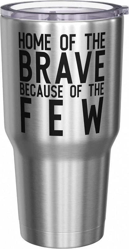 Born To Fish - Forced To Work - Fishing Travel Mug - American Flag Coffee Travel Mug - Dad Fishing Tumbler - Double Insulated Tumbler - 30 oz - Colors A