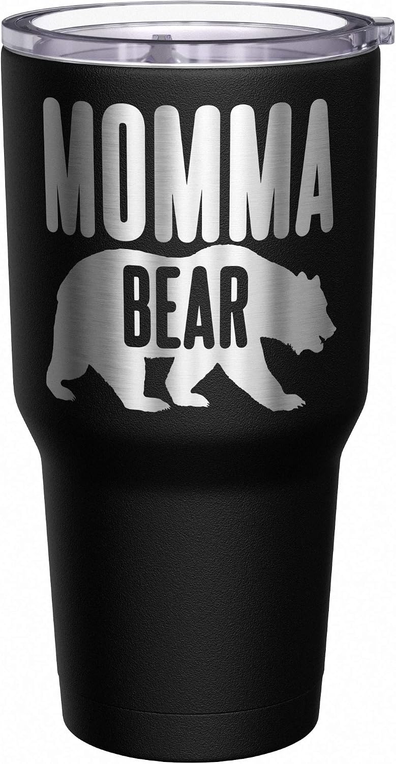 Born To Fish - Forced To Work - Fishing Travel Mug - American Flag Coffee Travel Mug - Dad Fishing Tumbler - Double Insulated Tumbler - 30 oz - Colors A