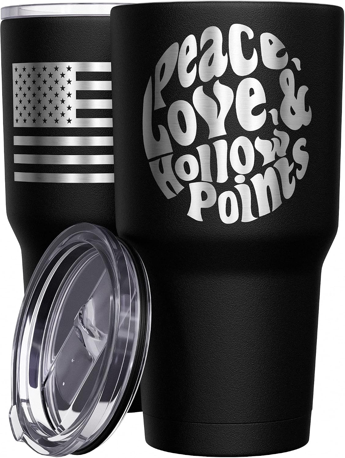 Born To Fish - Forced To Work - Fishing Travel Mug - American Flag Coffee Travel Mug - Dad Fishing Tumbler - Double Insulated Tumbler - 30 oz - Colors A