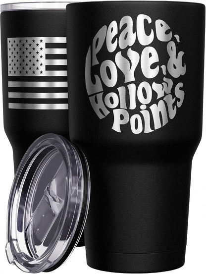Born To Fish - Forced To Work - Fishing Travel Mug - American Flag Coffee Travel Mug - Dad Fishing Tumbler - Double Insulated Tumbler - 30 oz - Colors A