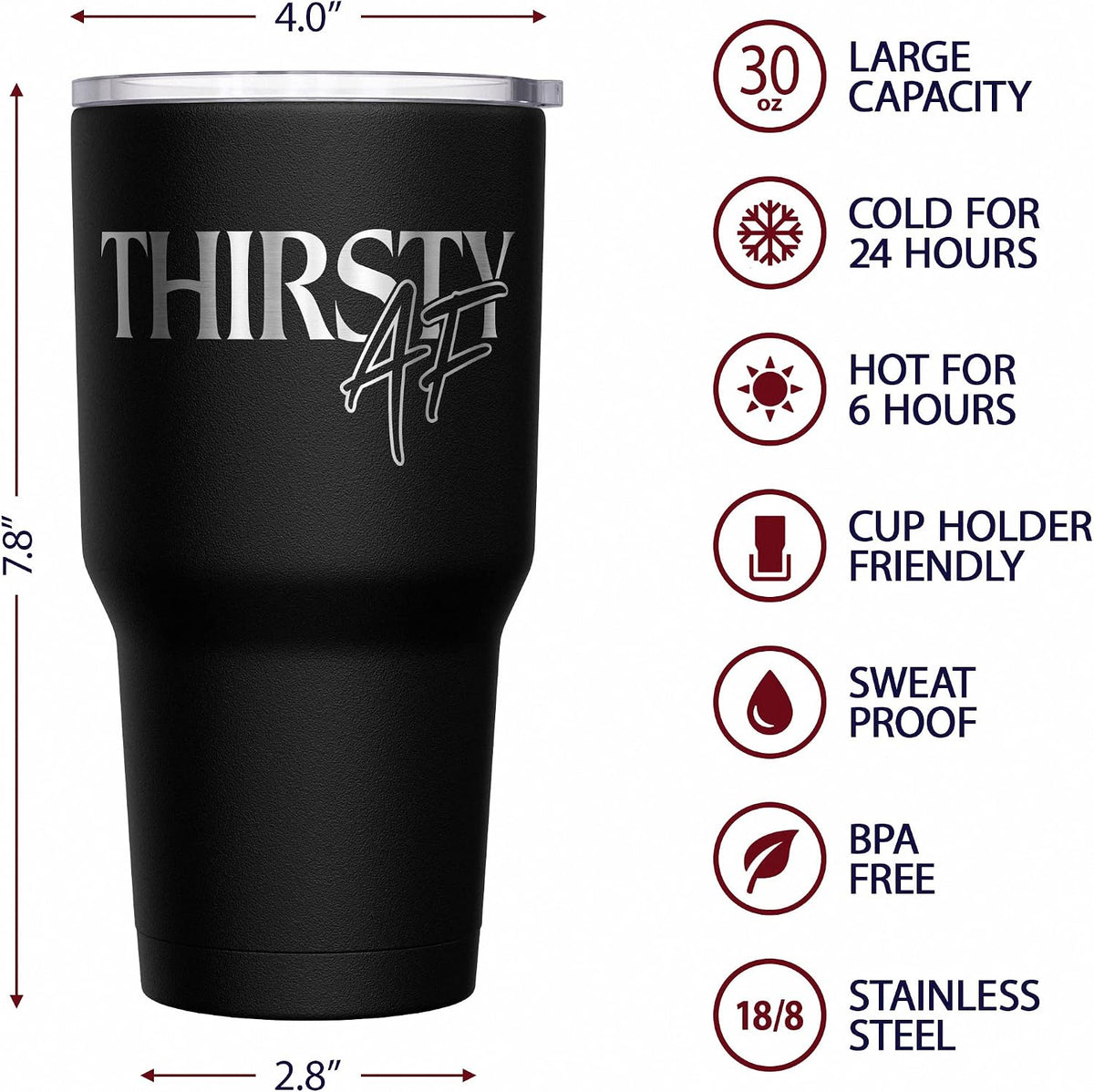 Born To Fish - Forced To Work - Fishing Travel Mug - American Flag Coffee Travel Mug - Dad Fishing Tumbler - Double Insulated Tumbler - 30 oz - Colors A