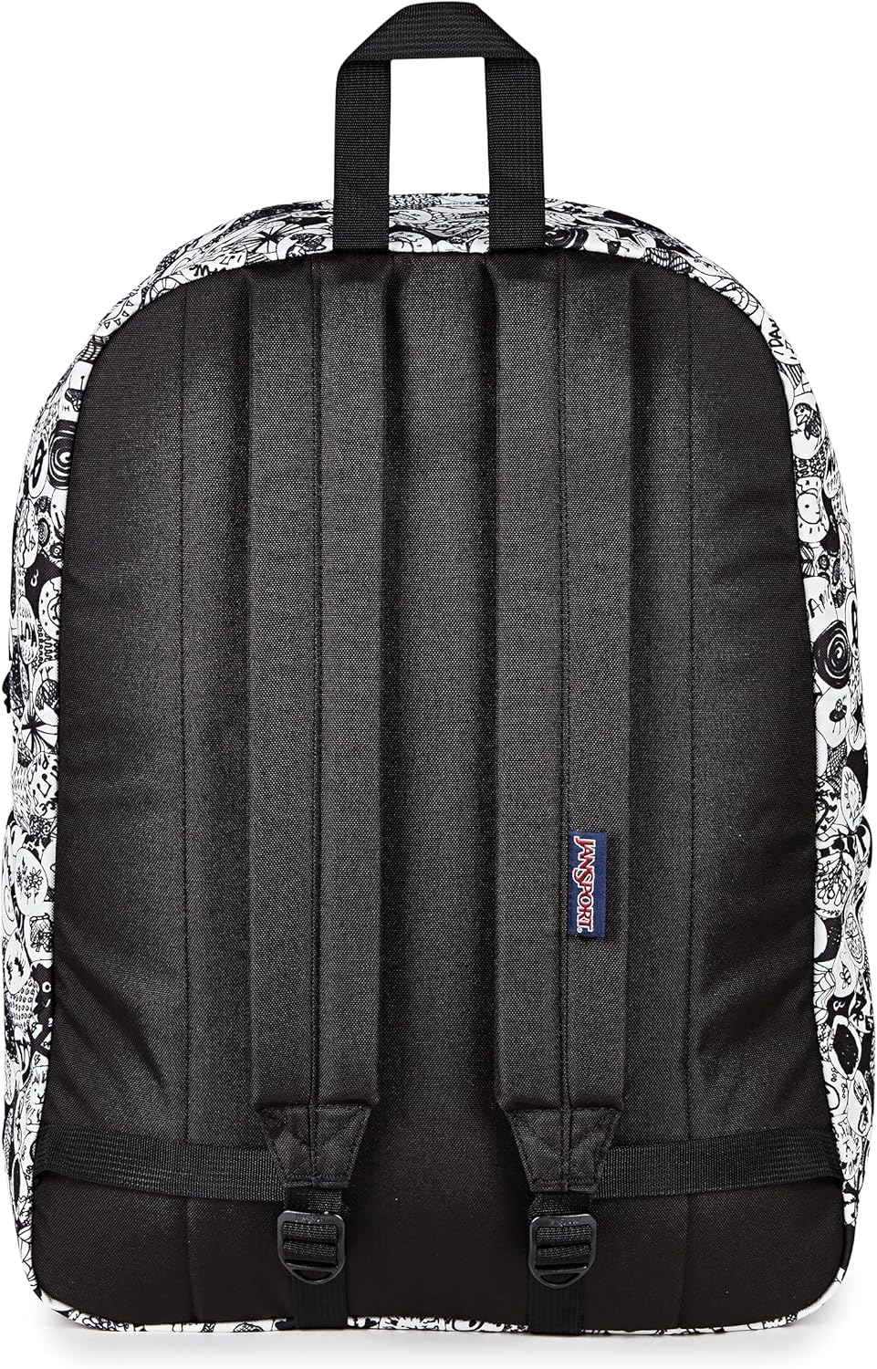 JanSport SuperBreak One Backpacks - Durable, Lightweight Bookbag with 1 Main Compartment, Front Utility Pocket with Built-in Organizer - Premium Backpack, Black - Colors A