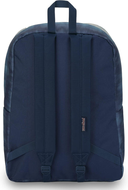 JanSport SuperBreak One Backpacks - Durable, Lightweight Bookbag with 1 Main Compartment, Front Utility Pocket with Built-in Organizer - Premium Backpack, Black - Colors B
