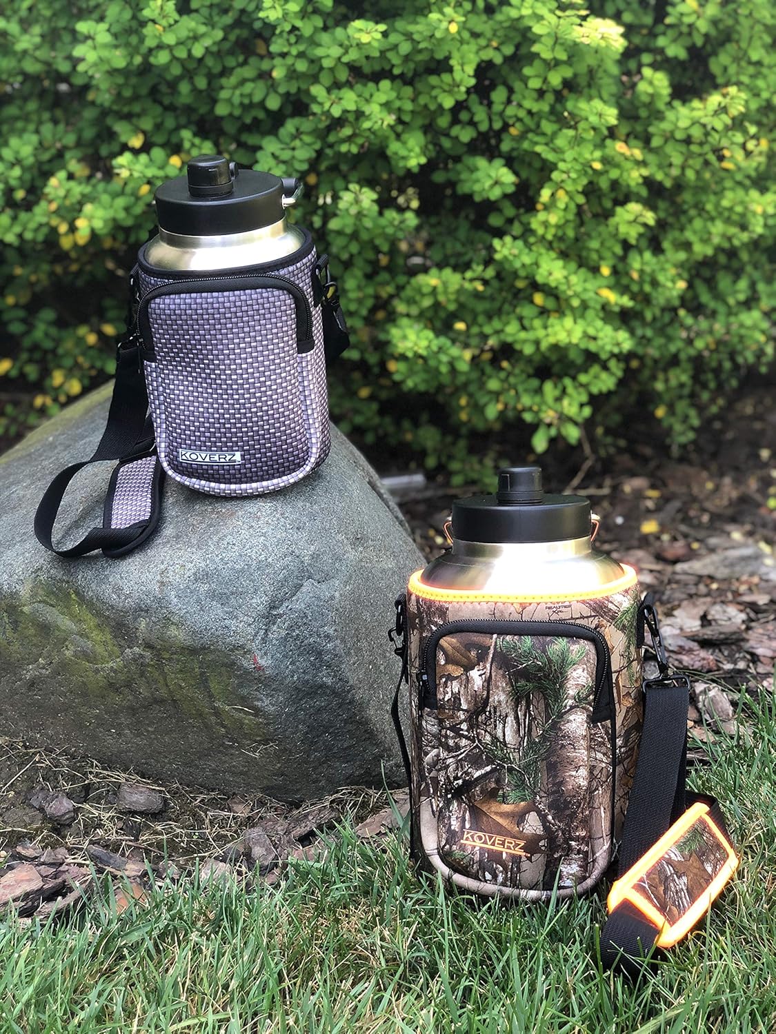 24-30oz 750ml Water Bottle Carrier with Shoulder Strap, Water Bottle Insulator - Midnight Mums