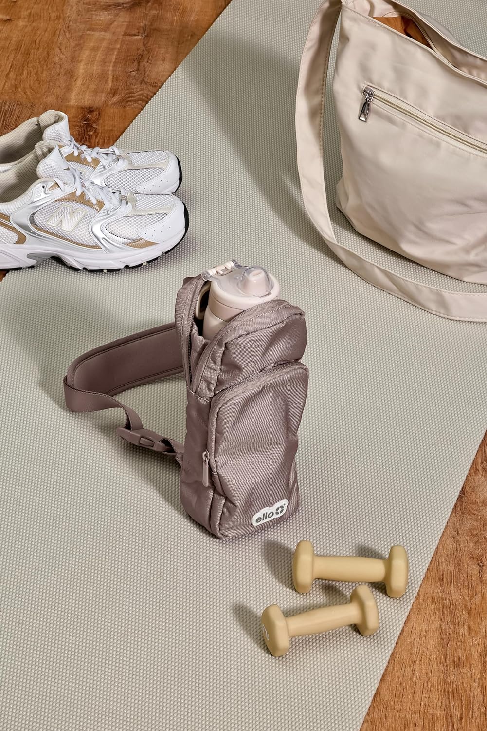 Ello Crossbody Sling Water Bottle Bag