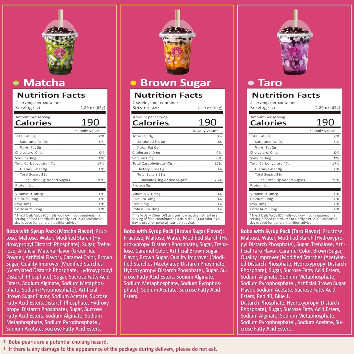 O's Bubble Boba Tea Kit - Bubble Tea Kit - All in One Boba Kit - Boba Kit for Kids - 6 Servings Includes Cups, Straws, Stirrer (Party Kit Variety Pack Upgrade) (Mixed Fruit)