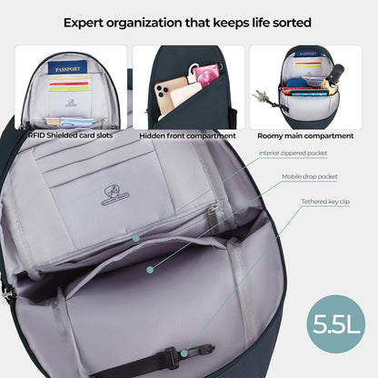 Travelon Anti-Theft Classic Sling Bag
