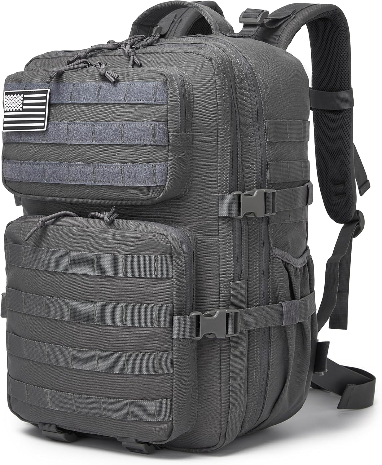 Wotony Military Tactical Backpack for Men Waterproof Daypack 3 Day Assault Pack Molle Bag with Water Bottle Holder