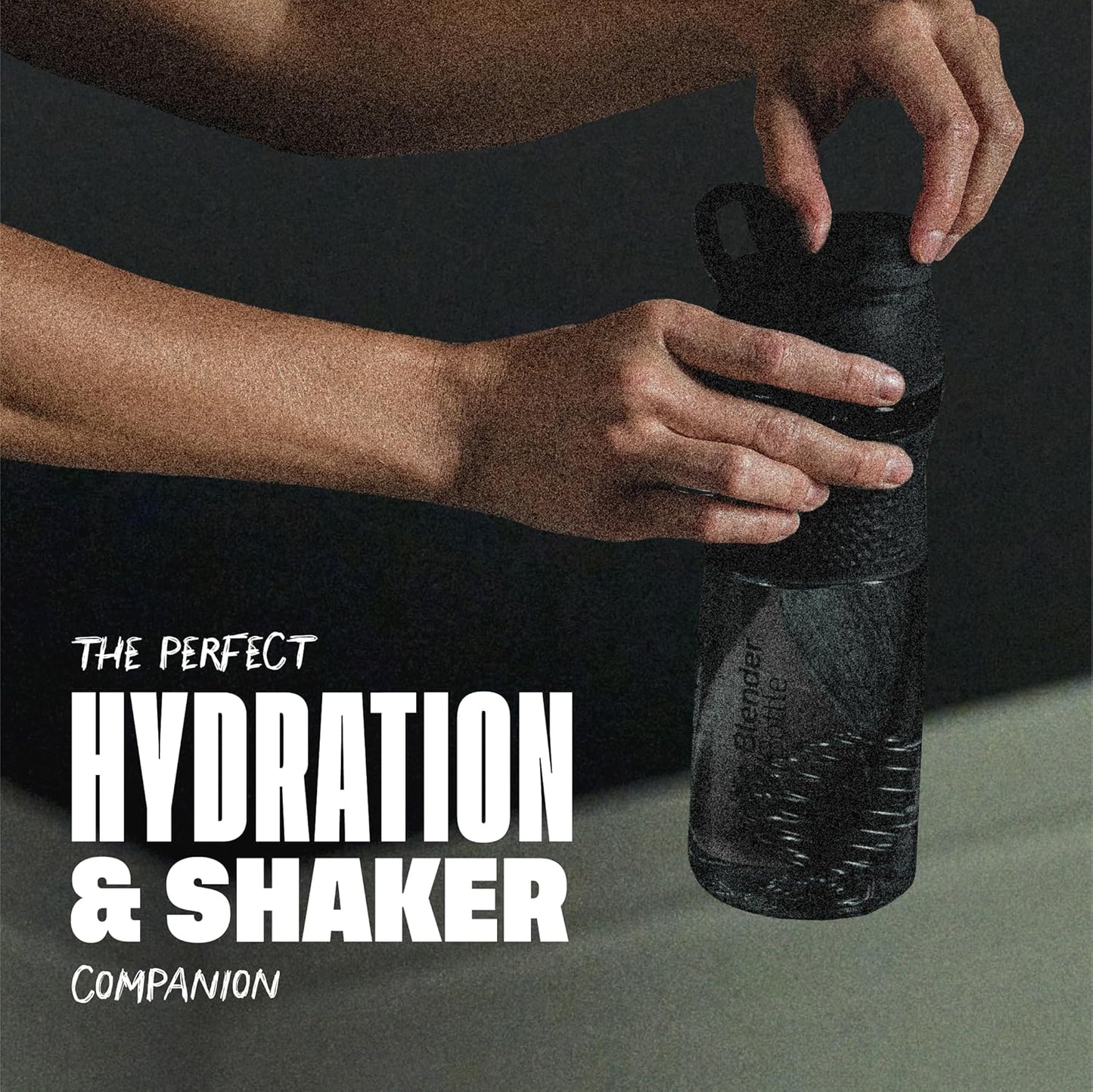 BlenderBottle SportMixer Shaker Bottle Perfect for Protein Shakes and Pre Workout, 20-Ounce, Teal