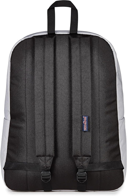 JanSport SuperBreak One Backpacks - Durable, Lightweight Bookbag with 1 Main Compartment, Front Utility Pocket with Built-in Organizer - Premium Backpack, Black - Colors B