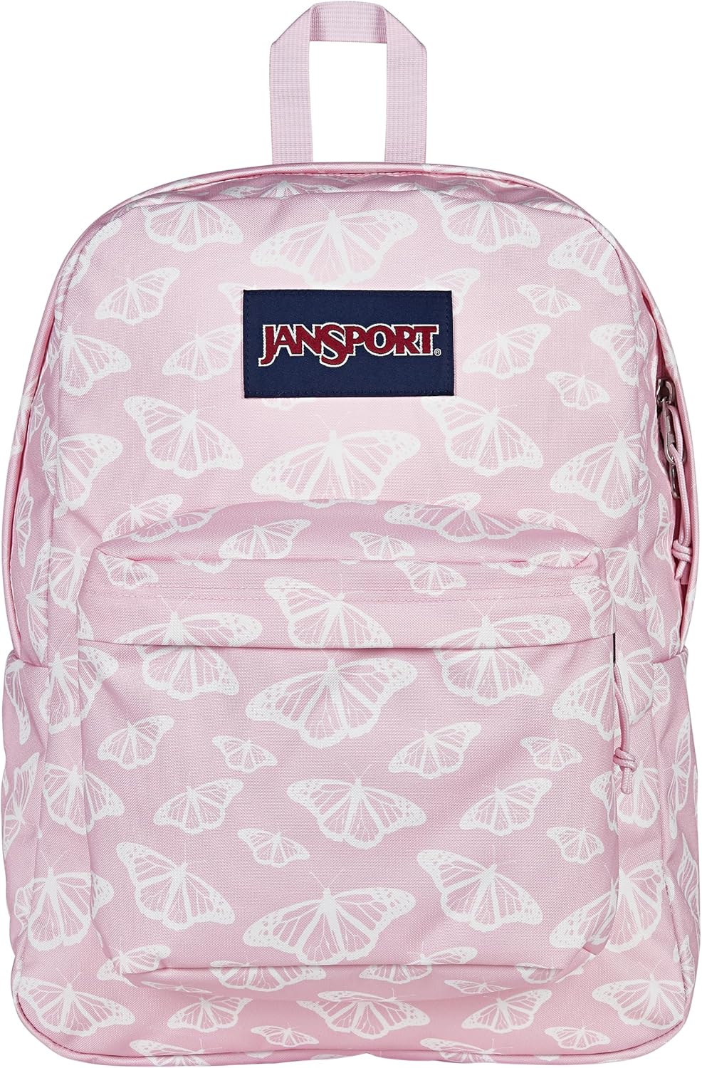 JanSport SuperBreak One Backpacks - Durable, Lightweight Bookbag with 1 Main Compartment, Front Utility Pocket with Built-in Organizer - Premium Backpack, Black - Colors A