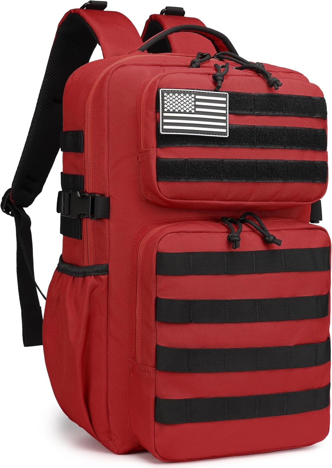Wotony Military Tactical Backpack for Men Waterproof Daypack 3 Day Assault Pack Molle Bag with Water Bottle Holder