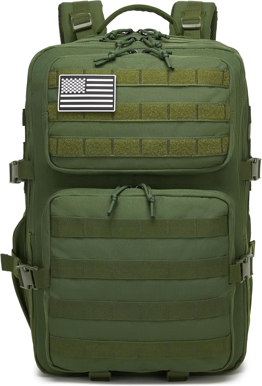 Wotony Military Tactical Backpack for Men Waterproof Daypack 3 Day Assault Pack Molle Bag with Water Bottle Holder
