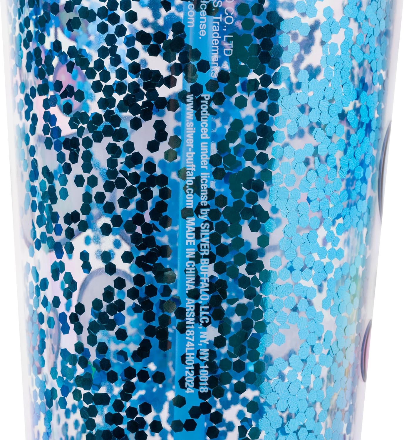 Silver Buffalo Sanrio Hello Kitty Milk Carton Pattern Plastic Boba Tumbler w Lid and Wide Straw, 24 Ounces