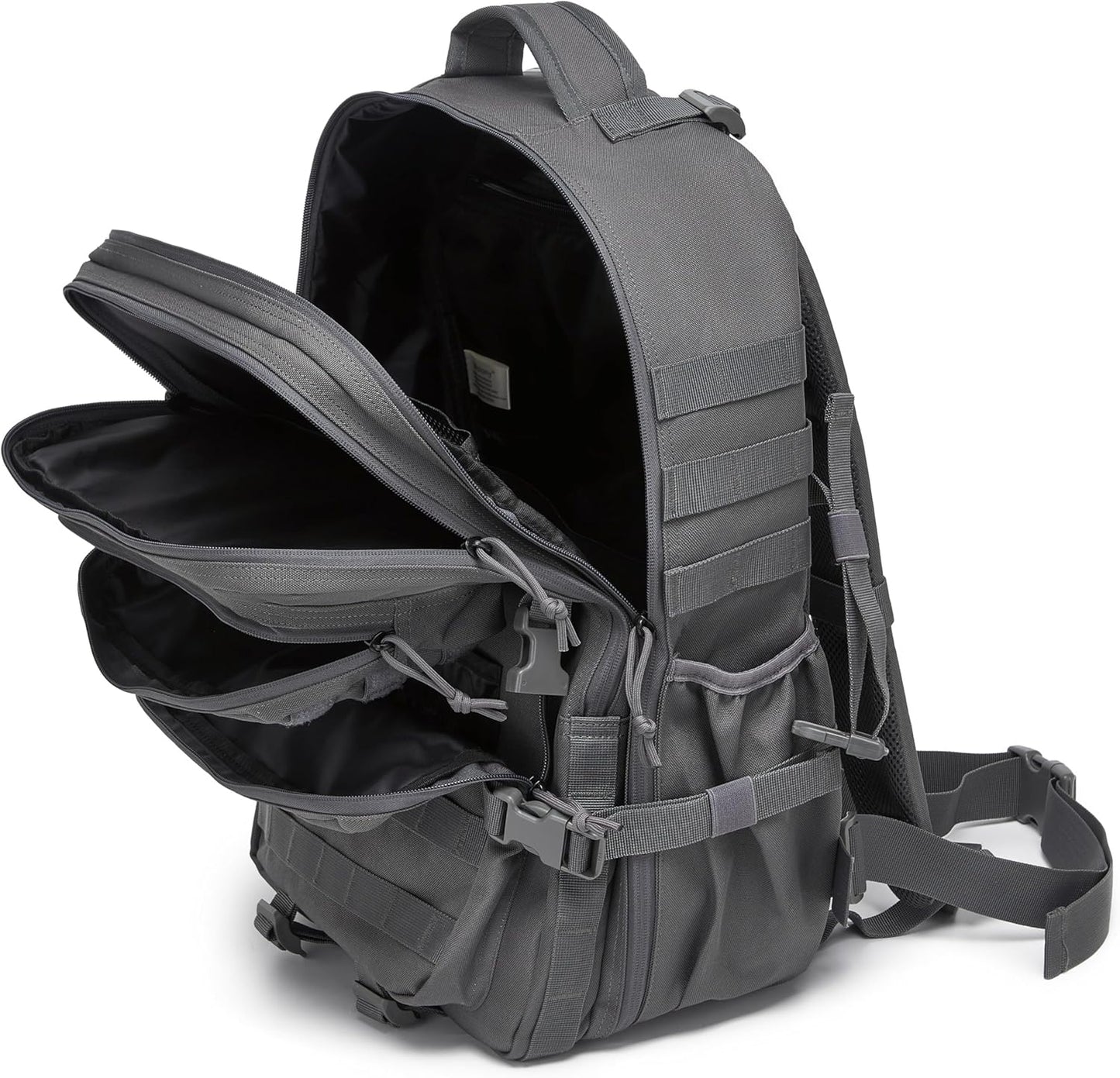 Wotony Military Tactical Backpack for Men Waterproof Daypack 3 Day Assault Pack Molle Bag with Water Bottle Holder
