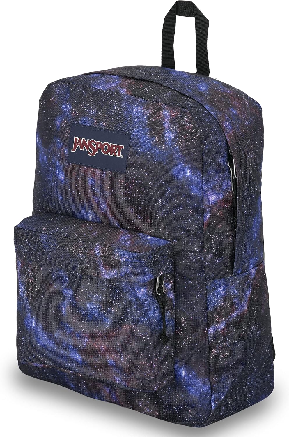 JanSport SuperBreak One Backpacks - Durable, Lightweight Bookbag with 1 Main Compartment, Front Utility Pocket with Built-in Organizer - Premium Backpack, Black - Colors A