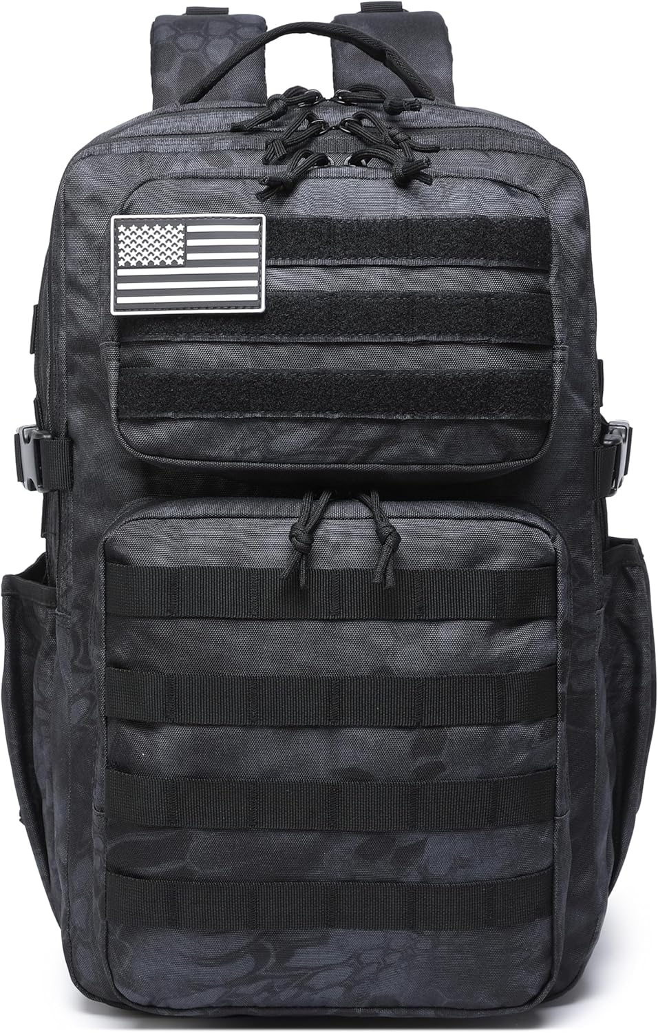 Wotony Military Tactical Backpack for Men Waterproof Daypack 3 Day Assault Pack Molle Bag with Water Bottle Holder