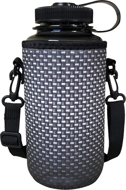 24-30oz 750ml Water Bottle Carrier with Shoulder Strap, Water Bottle Insulator - Midnight Mums