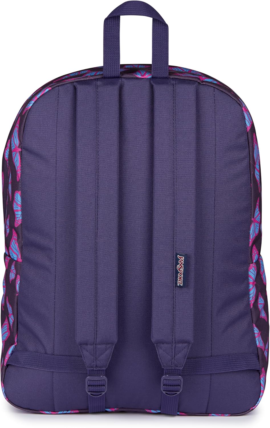JanSport SuperBreak One Backpacks - Durable, Lightweight Bookbag with 1 Main Compartment, Front Utility Pocket with Built-in Organizer - Premium Backpack, Black - Colors A