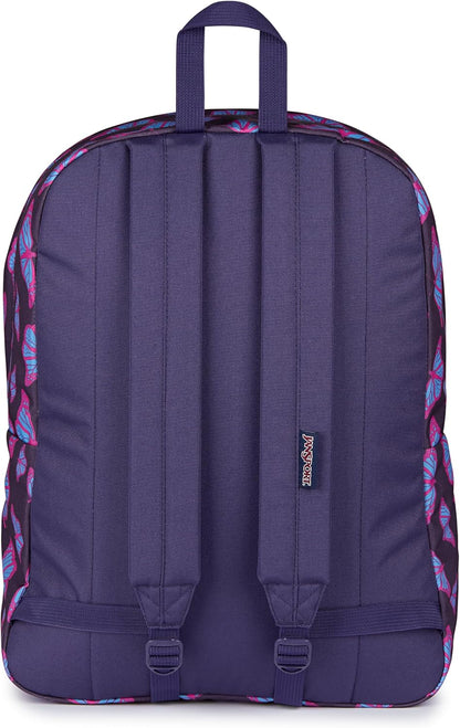 JanSport SuperBreak One Backpacks - Durable, Lightweight Bookbag with 1 Main Compartment, Front Utility Pocket with Built-in Organizer - Premium Backpack, Black - Colors A