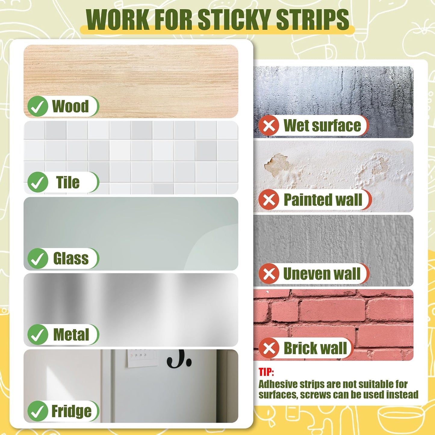 MyLifeUNIT Straw Holder for Cabinet Door, Metal Straw Dispenser Organizer Wall Mount with Double Sided Adhesive Tape, Compatible with Tumbler Straws and Coffee Stirrers