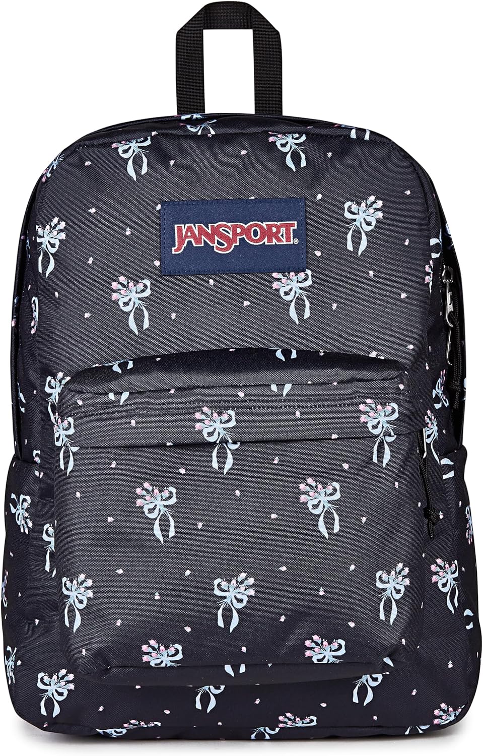 JanSport SuperBreak One Backpacks - Durable, Lightweight Bookbag with 1 Main Compartment, Front Utility Pocket with Built-in Organizer - Premium Backpack, Black - Colors A