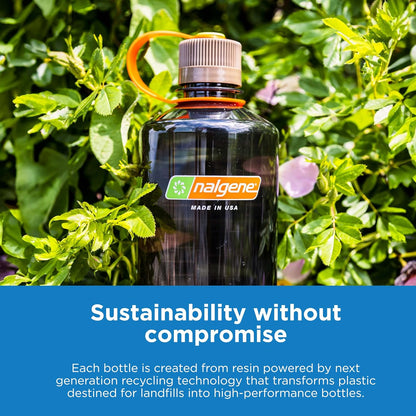 Nalgene 32 oz Wide Mouth Water Bottle | BPA-Free, Durable & Leak Proof, Lightweight Bottle for Hiking & Gym, Work & Travel