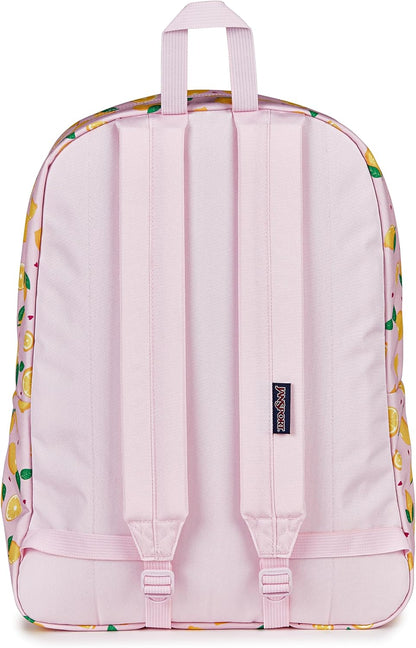 JanSport SuperBreak One Backpacks - Durable, Lightweight Bookbag with 1 Main Compartment, Front Utility Pocket with Built-in Organizer - Premium Backpack, Black - Colors B