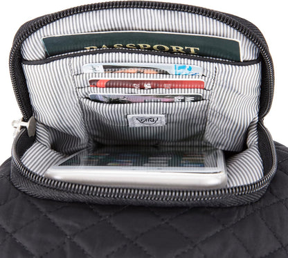 Travelon Anti-Theft Boho Insulated Water Bottle Tote