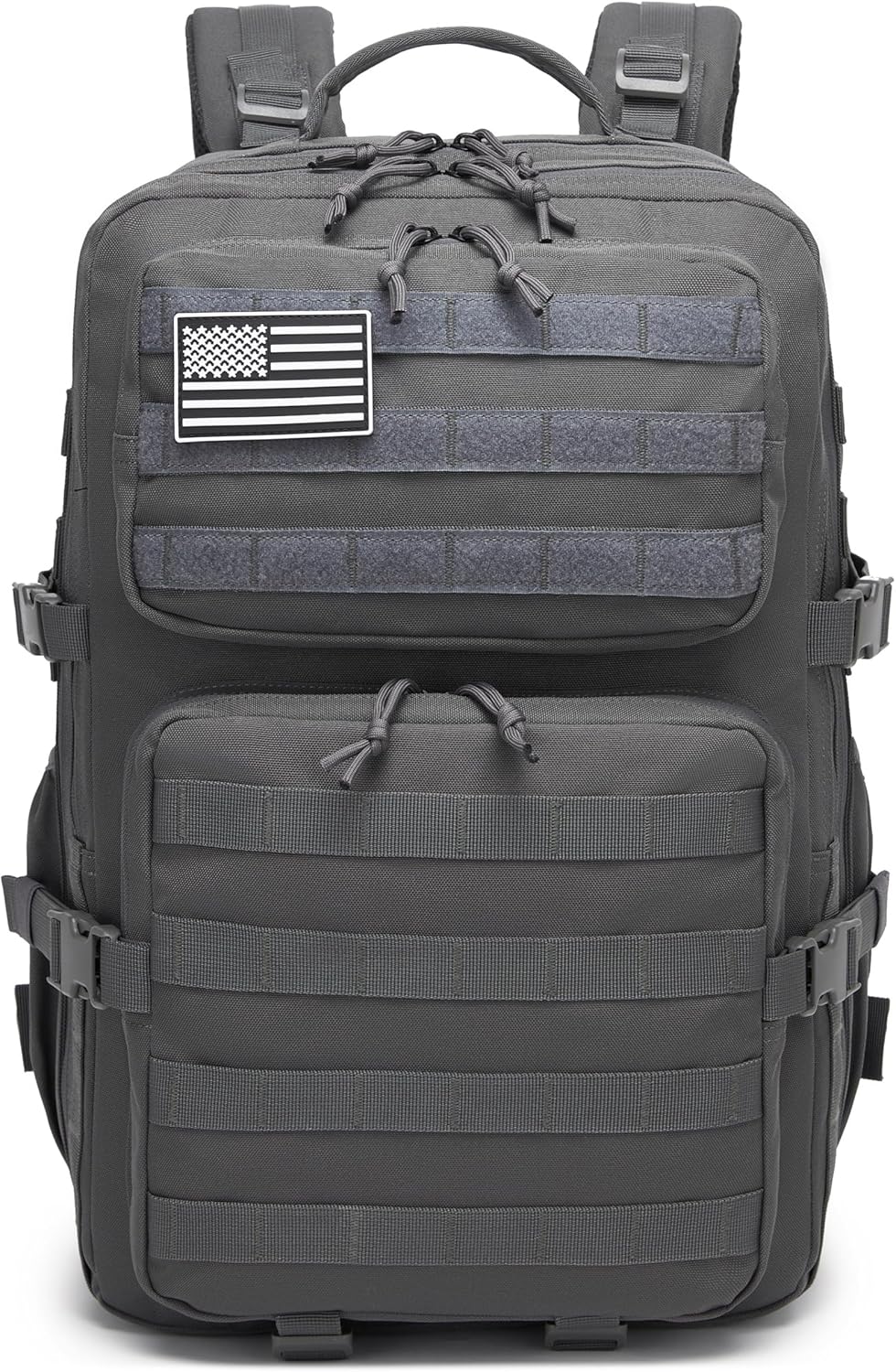 Wotony Military Tactical Backpack for Men Waterproof Daypack 3 Day Assault Pack Molle Bag with Water Bottle Holder