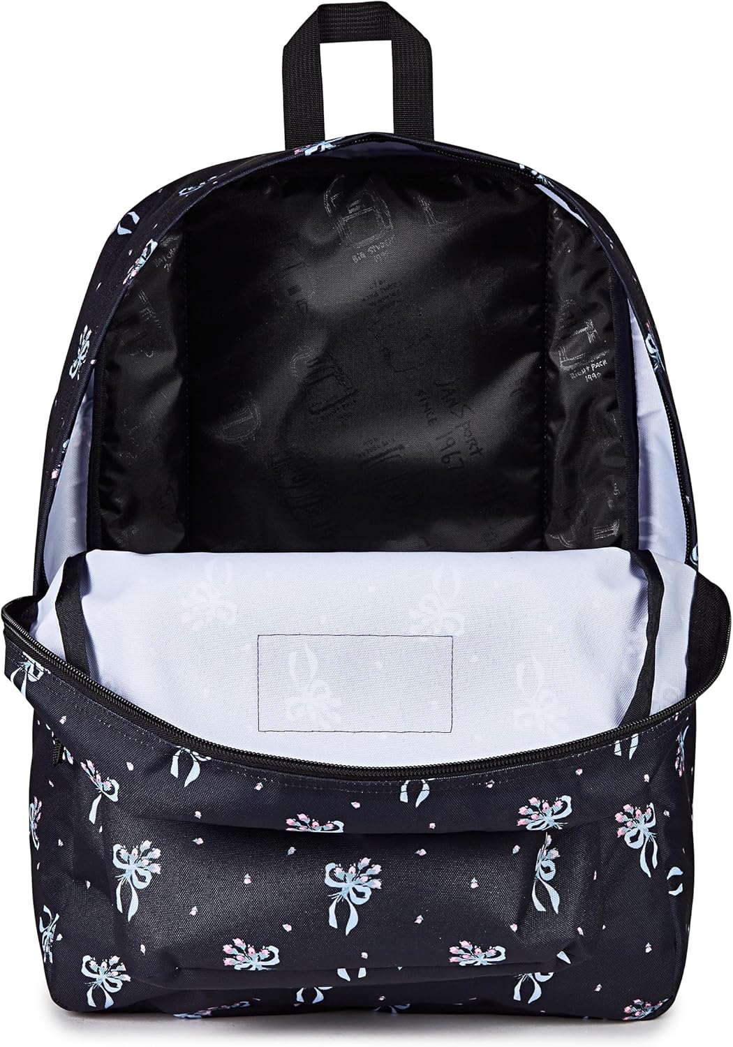 JanSport SuperBreak One Backpacks - Durable, Lightweight Bookbag with 1 Main Compartment, Front Utility Pocket with Built-in Organizer - Premium Backpack, Black - Colors A