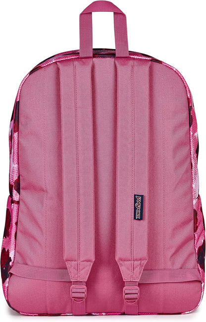 JanSport SuperBreak One Backpacks - Durable, Lightweight Bookbag with 1 Main Compartment, Front Utility Pocket with Built-in Organizer - Premium Backpack, Black - Colors B