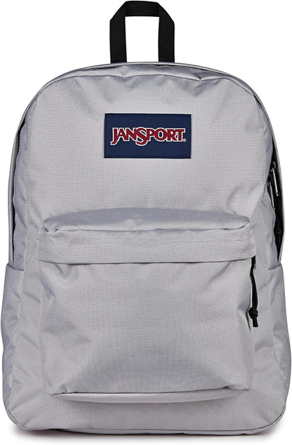 JanSport SuperBreak One Backpacks - Durable, Lightweight Bookbag with 1 Main Compartment, Front Utility Pocket with Built-in Organizer - Premium Backpack, Black - Colors B