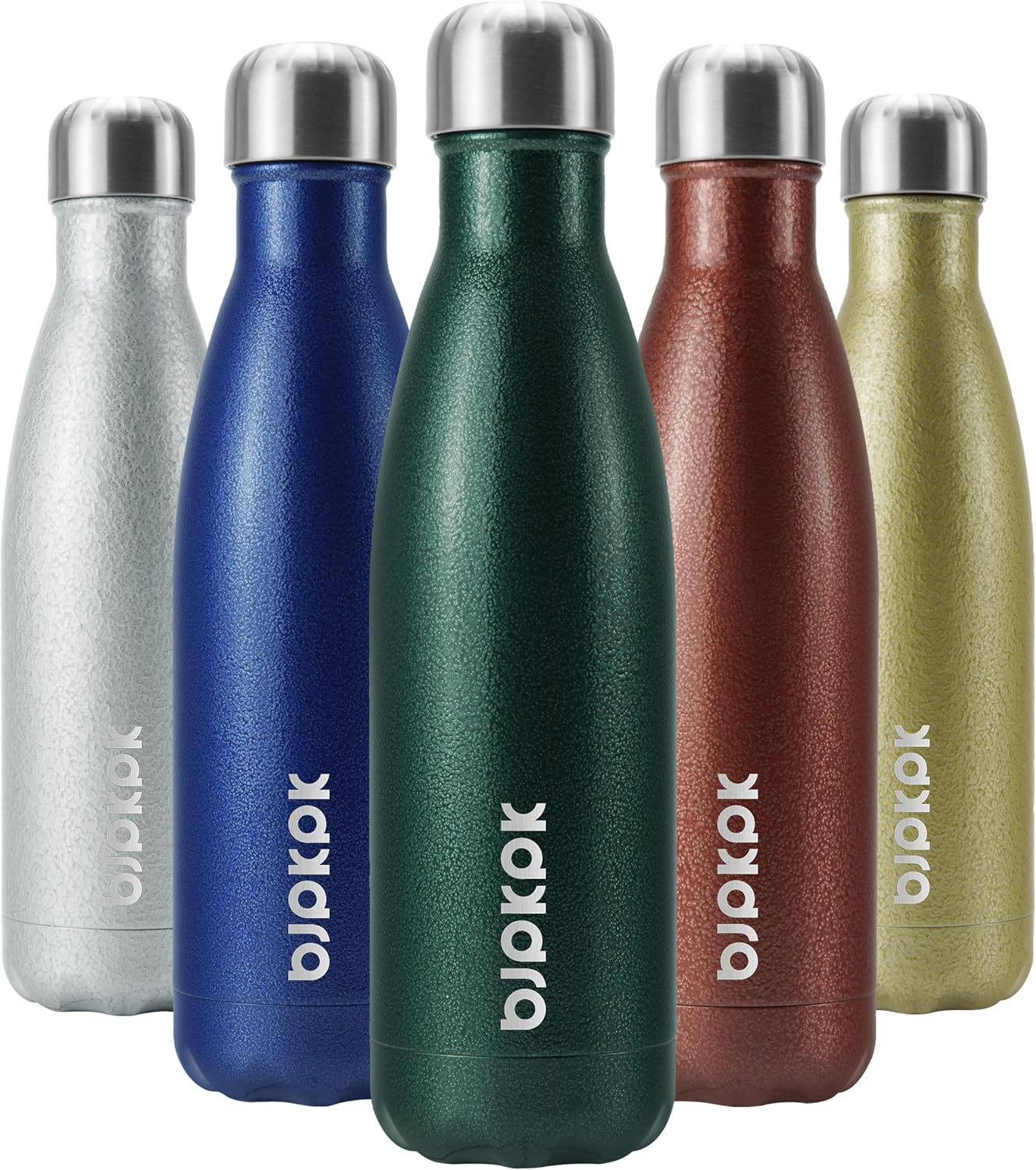 BJPKPK Insulated Water Bottle 12oz Small Stainless Steel Water Bottles Reusable Metal Thermal Keep Cold and Hot,Dreamy Purple - Colors B