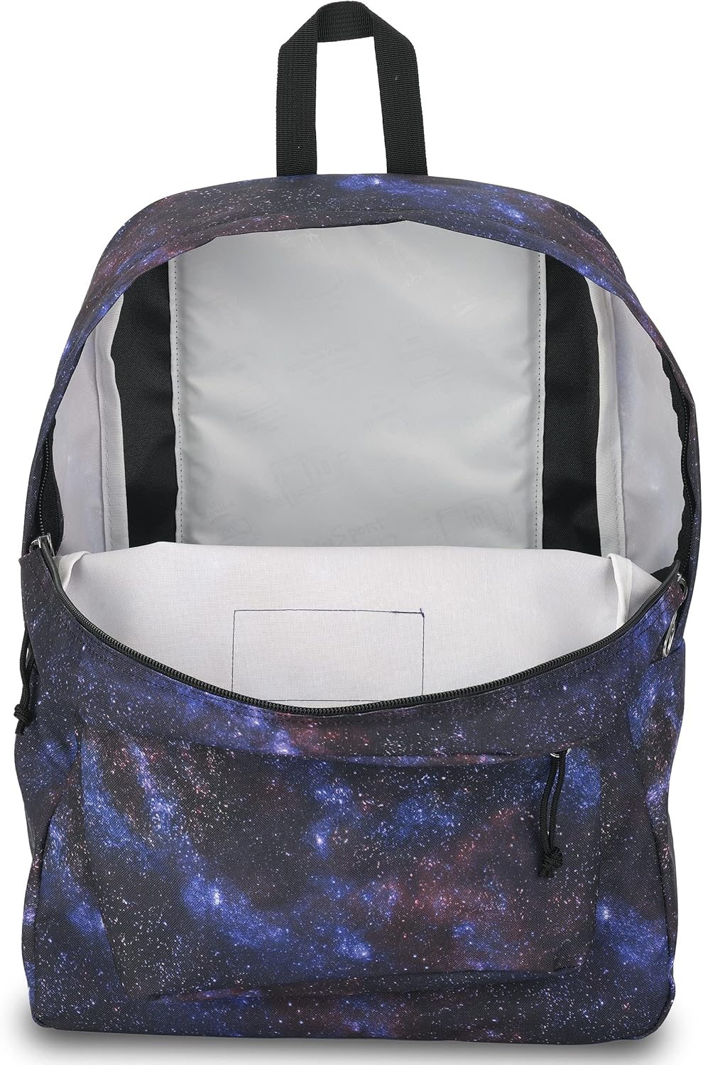 JanSport SuperBreak One Backpacks - Durable, Lightweight Bookbag with 1 Main Compartment, Front Utility Pocket with Built-in Organizer - Premium Backpack, Black - Colors A
