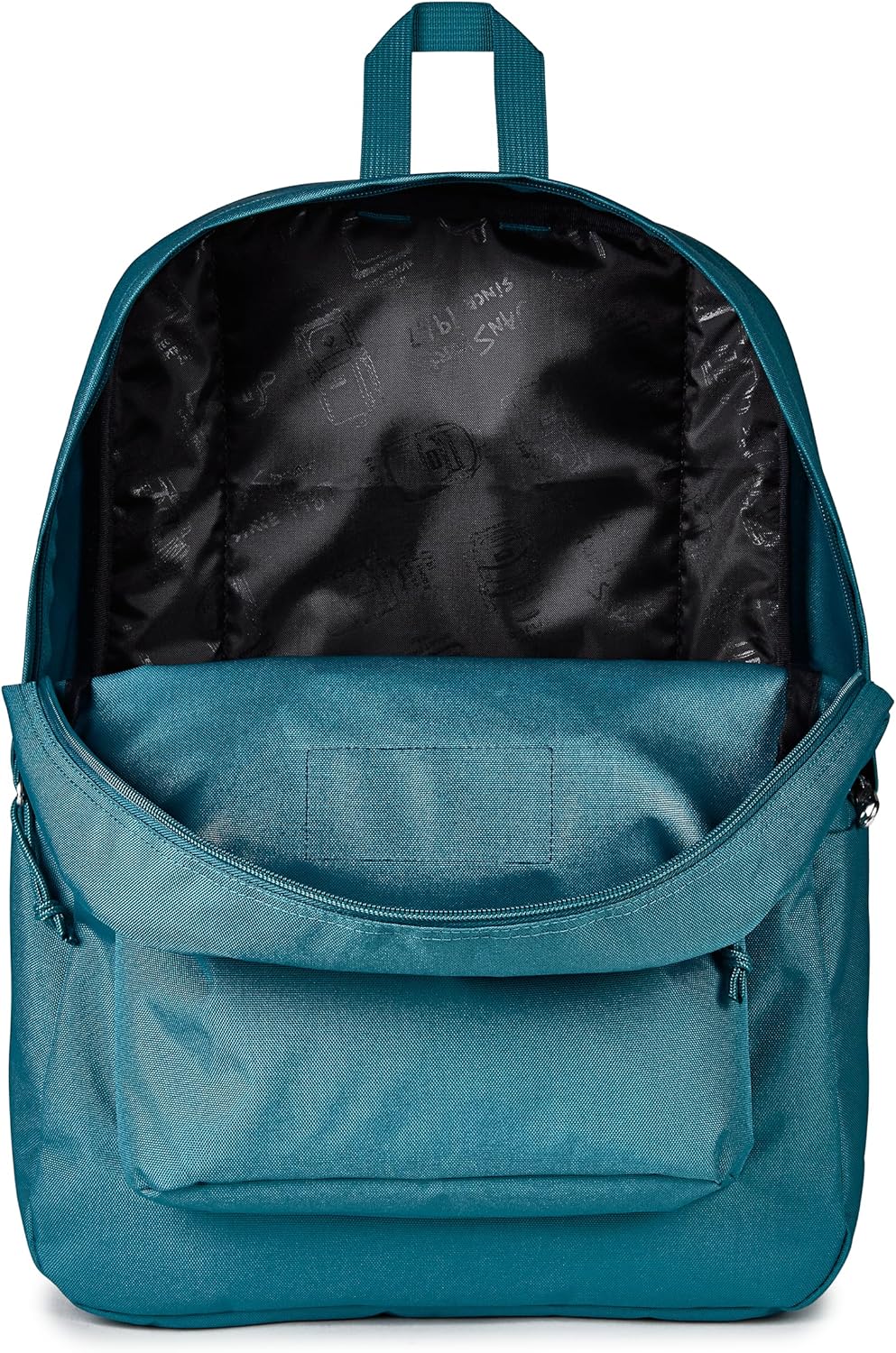 JanSport SuperBreak One Backpacks - Durable, Lightweight Bookbag with 1 Main Compartment, Front Utility Pocket with Built-in Organizer - Premium Backpack, Black - Colors A