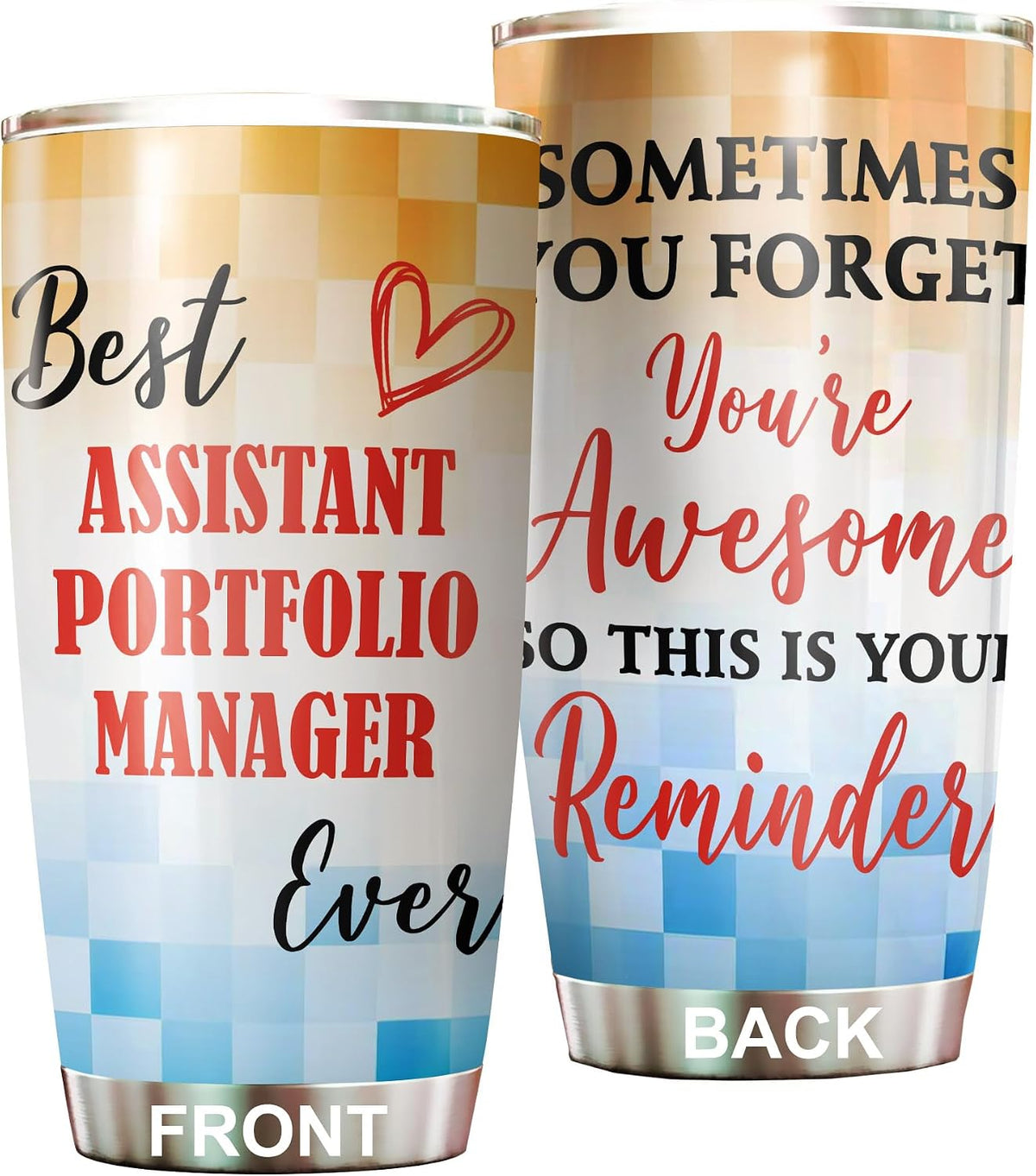 Best Lacrosse Coach Ever Tumbler Stainless Steel 20oz, Office Gifts Women Men Work Friends Coworker, Driking Coffee Cup For Birthday Christmas - Colors E