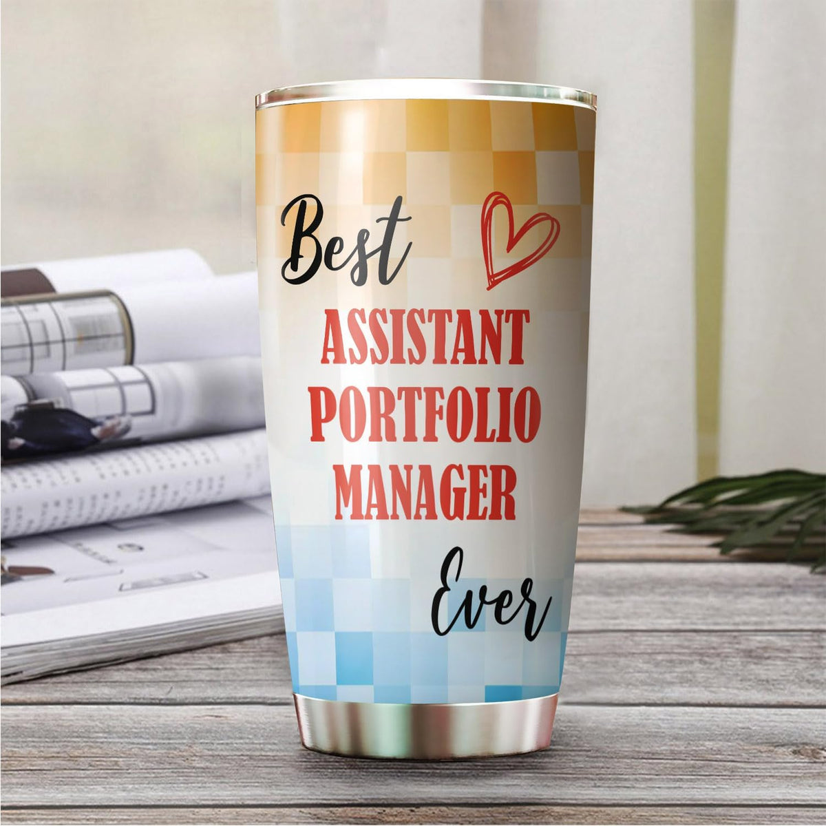 Best Lacrosse Coach Ever Tumbler Stainless Steel 20oz, Office Gifts Women Men Work Friends Coworker, Driking Coffee Cup For Birthday Christmas - Colors E