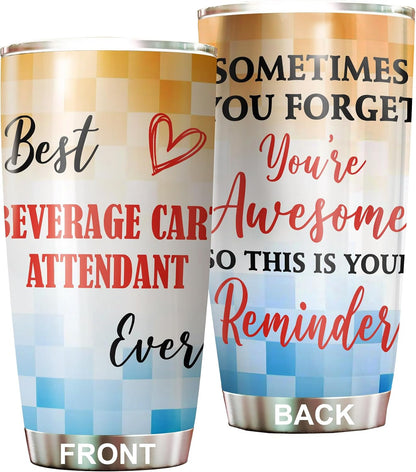 Best Lacrosse Coach Ever Tumbler Stainless Steel 20oz, Office Gifts Women Men Work Friends Coworker, Driking Coffee Cup For Birthday Christmas - Colors E