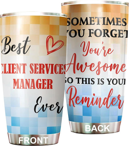Best Lacrosse Coach Ever Tumbler Stainless Steel 20oz, Office Gifts Women Men Work Friends Coworker, Driking Coffee Cup For Birthday Christmas - Colors E